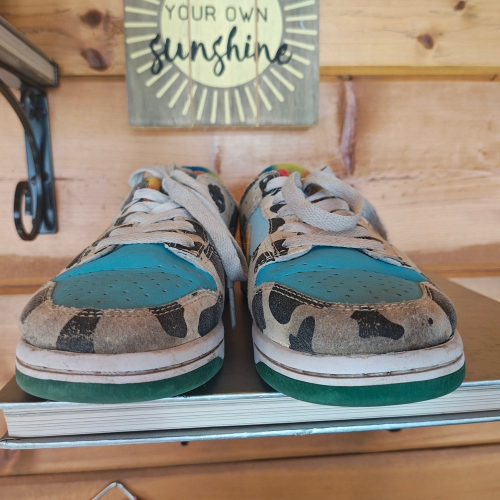 2020 Nike Chunky Dunky size 2Y‎ CU3244-100 [NEEDS CLEANING/RESTORATION - Picture 4 of 10